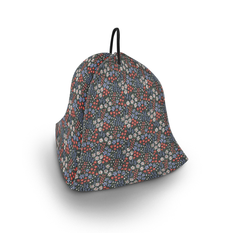 Шапка для бани Shabu Поляна из цветов