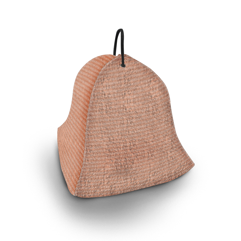 Шапка для бани Shabu Белые палочки