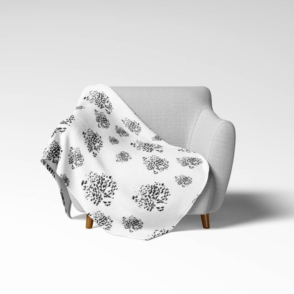 Флисовый плед Shabu Прикосновение кисточки