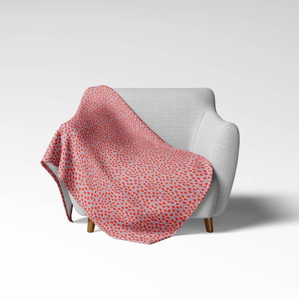 Флисовый плед Shabu Маковые поля